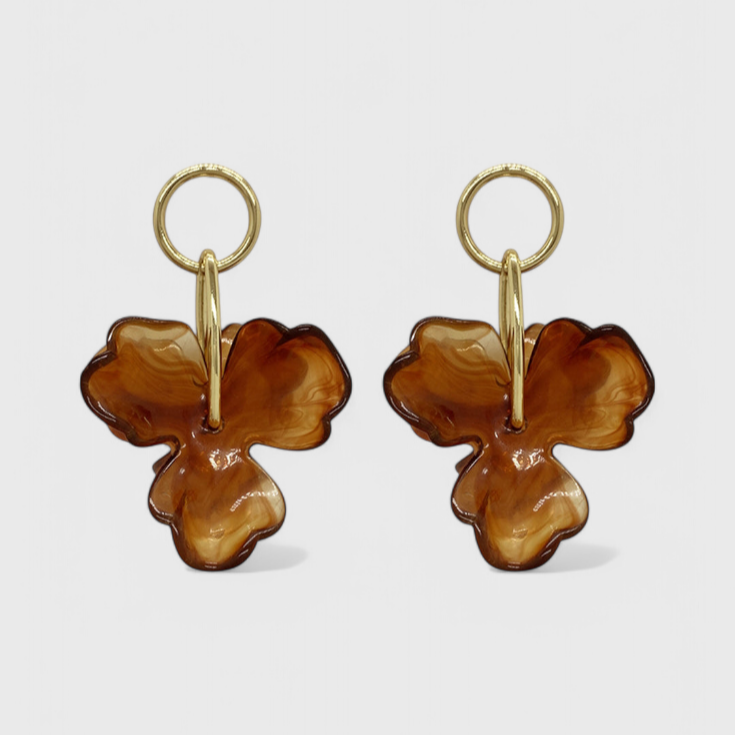 Pendientes Aura Flor Colgante