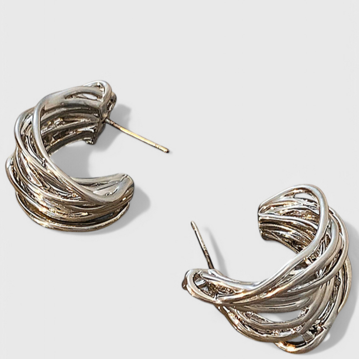 Pendientes Elina Diseño Curvo