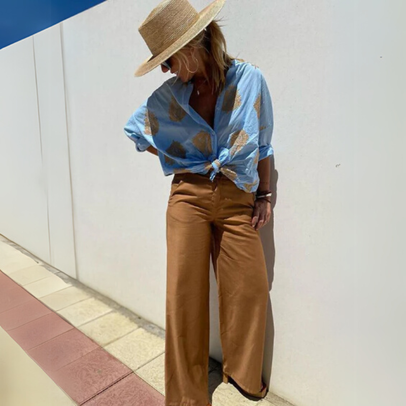 Soléa - Blusa Estampada