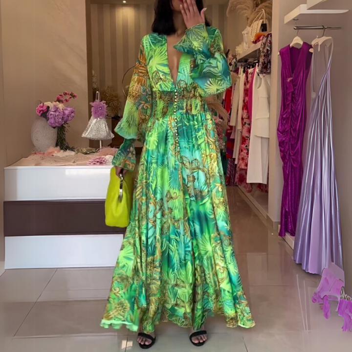 Elegancia Tropical - Vestido