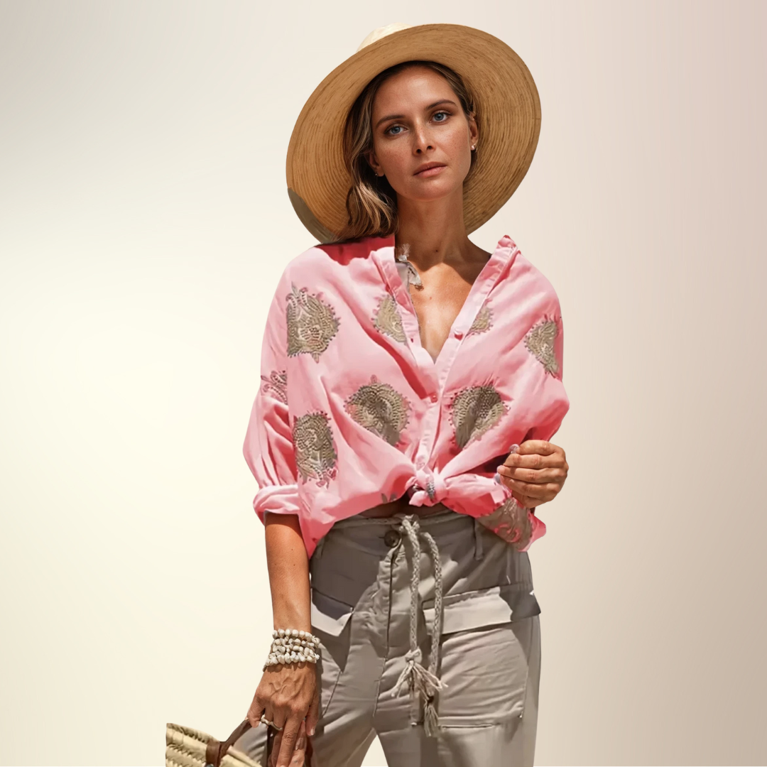 Soléa - Blusa Estampada