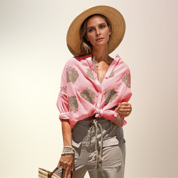 Soléa - Blusa Estampada