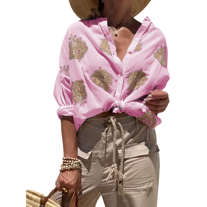 Soléa - Blusa Estampada