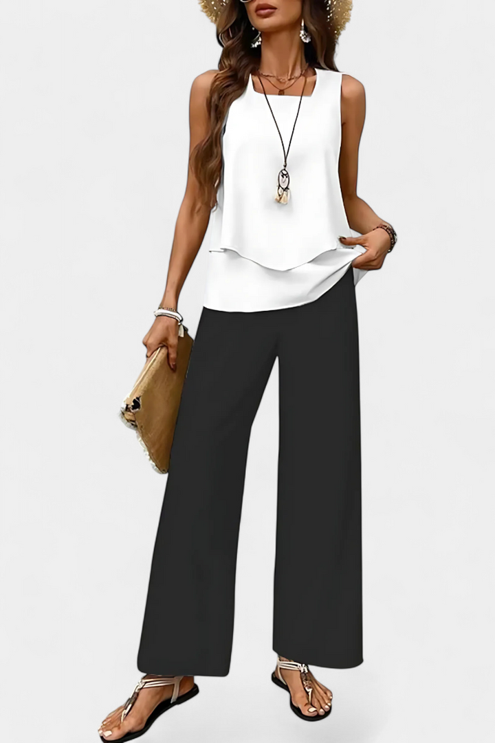 Conjunto Nira Sin Mangas