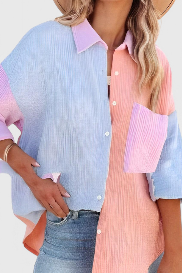 Liora Blusa con Juego de Color