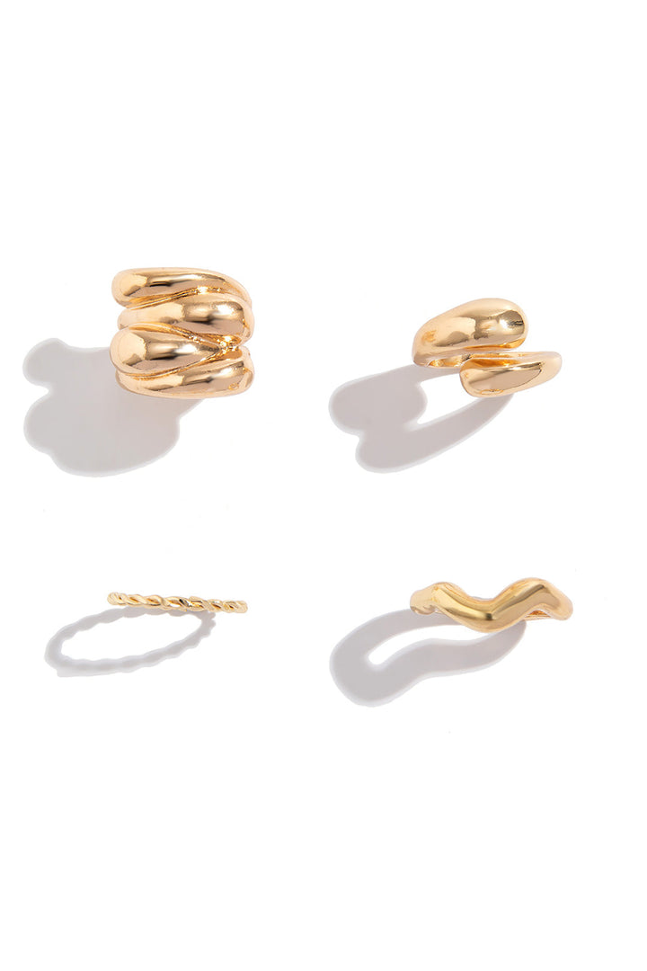 Juego de Anillos Mix Texturas