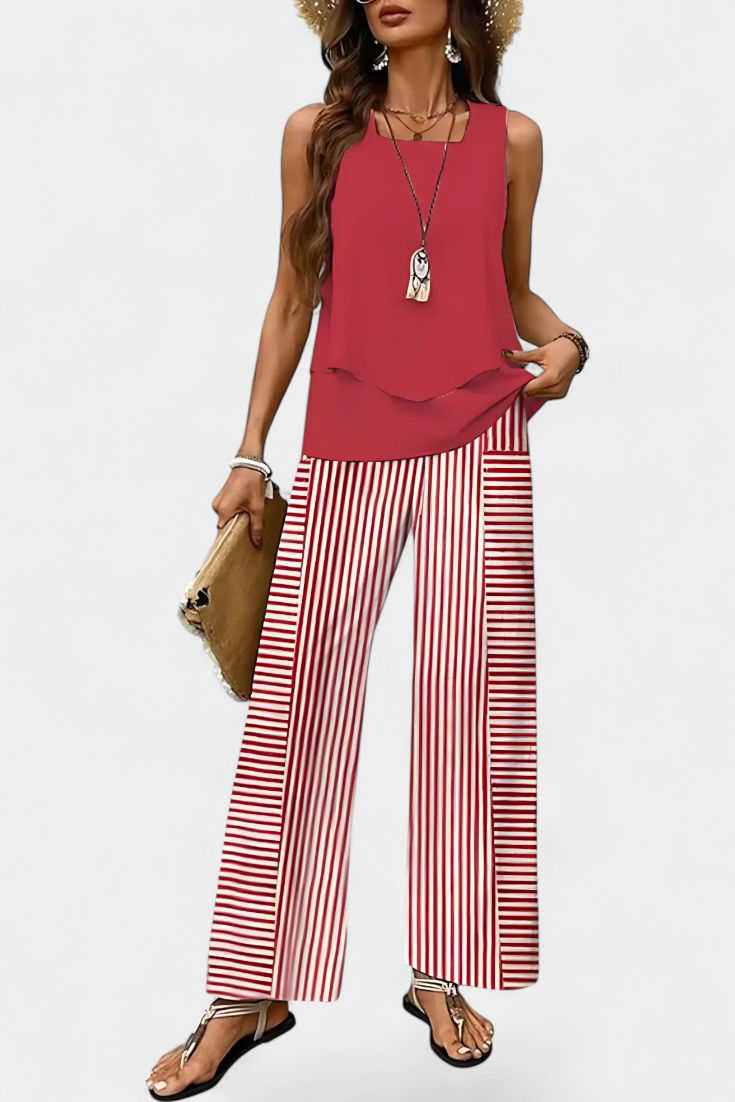 Conjunto Nira Sin Mangas