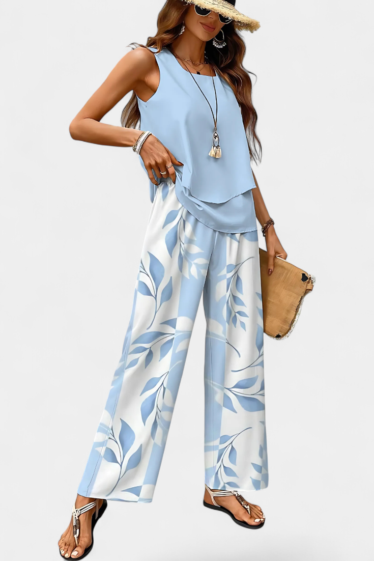 Conjunto Nira Sin Mangas