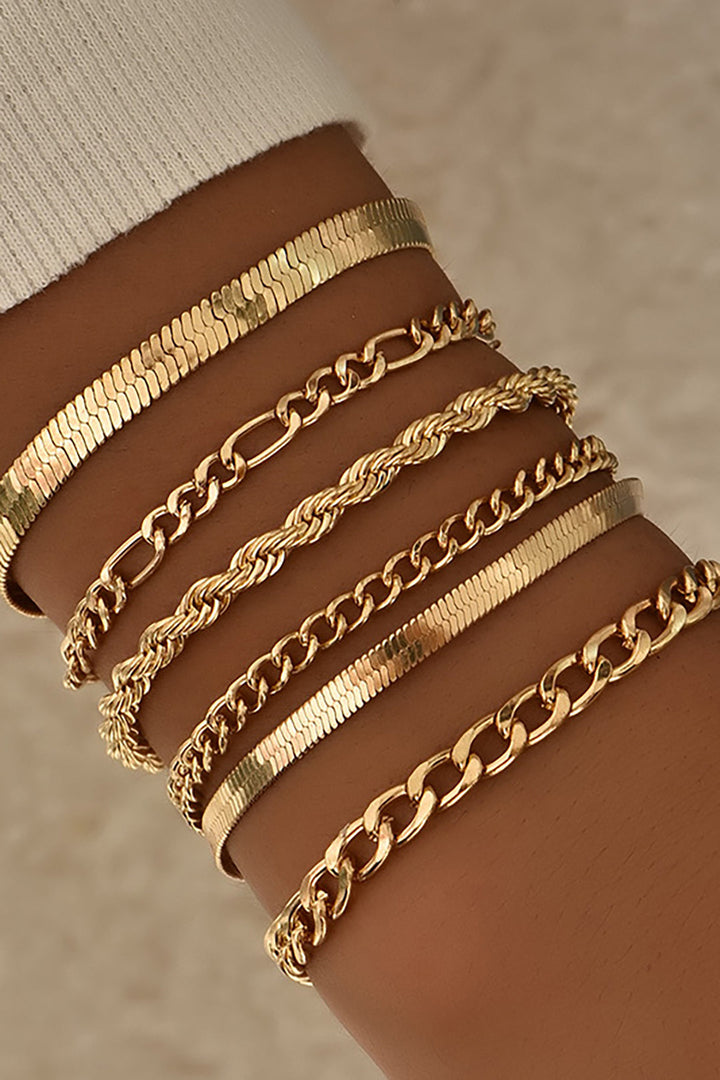Conjunto Aura Pulseras de Cadena