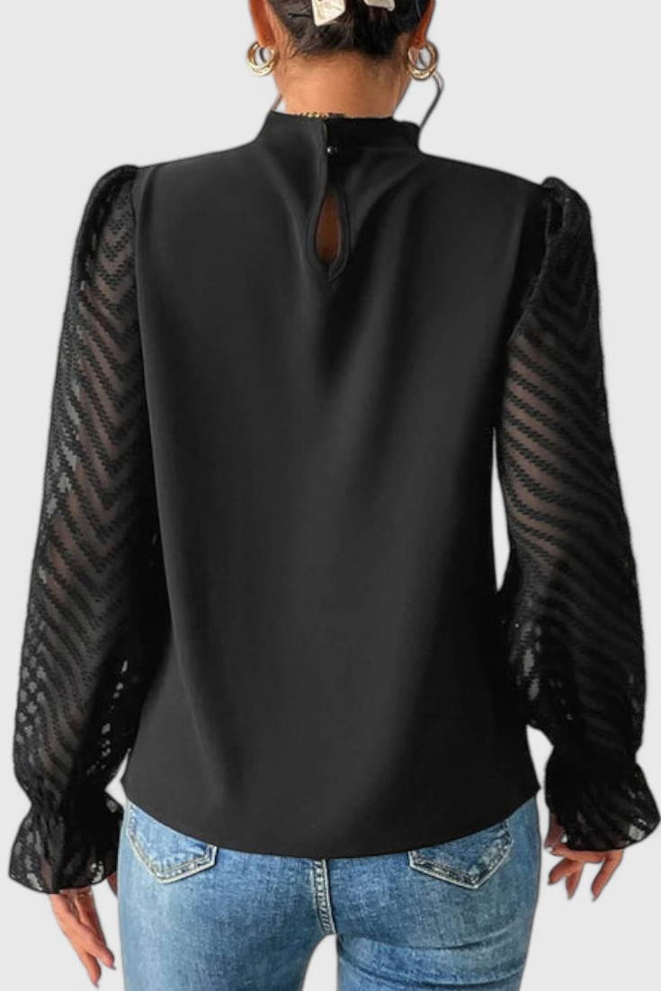 Narella Blusa de Estilo Marítimo