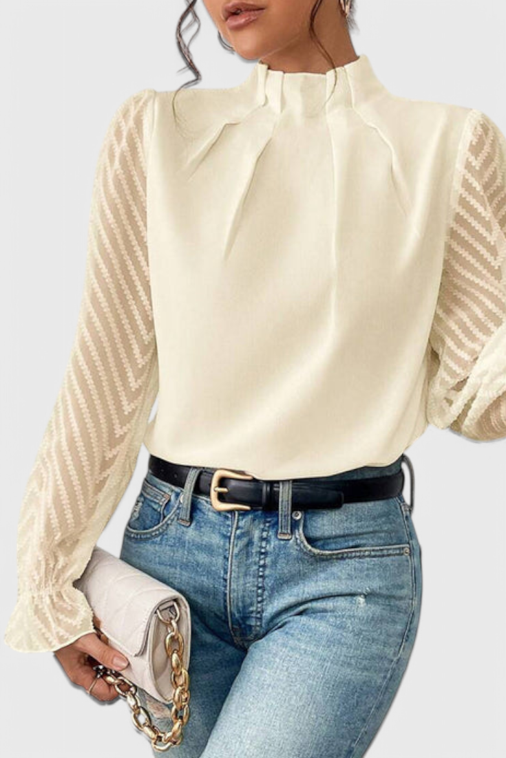 Narella Blusa de Estilo Marítimo