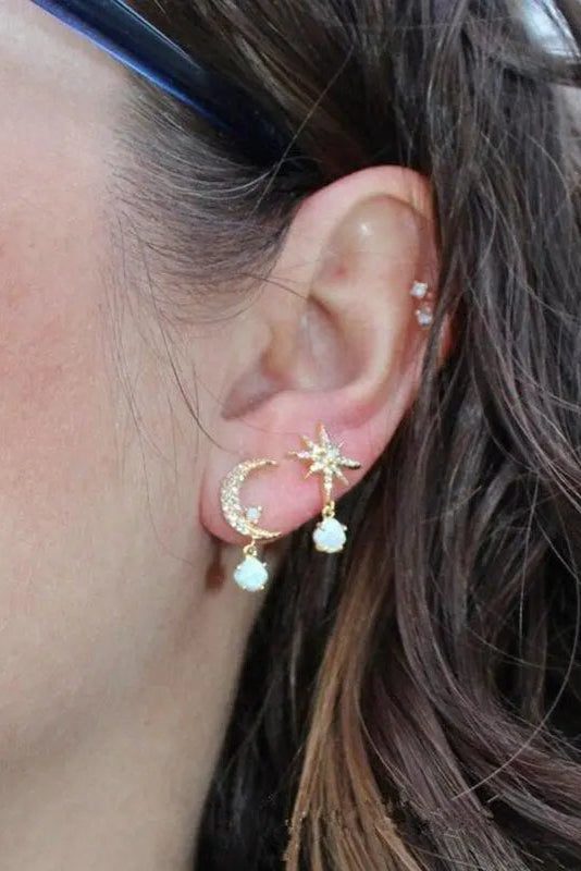 Pendientes Noche Celeste