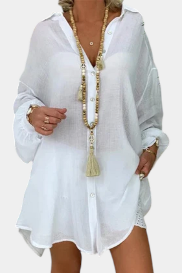Amara Camisa Oversized de Silueta Libre