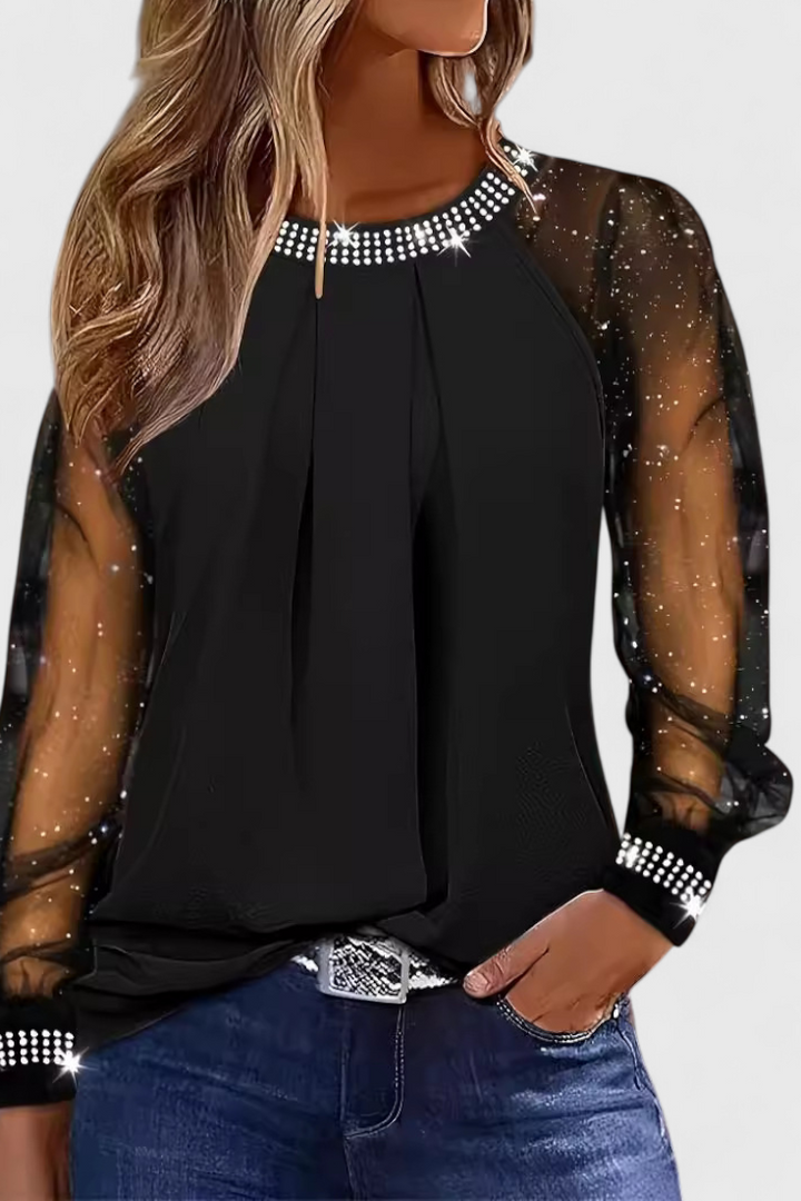 Lumea Blusa con Destellos Femeninos