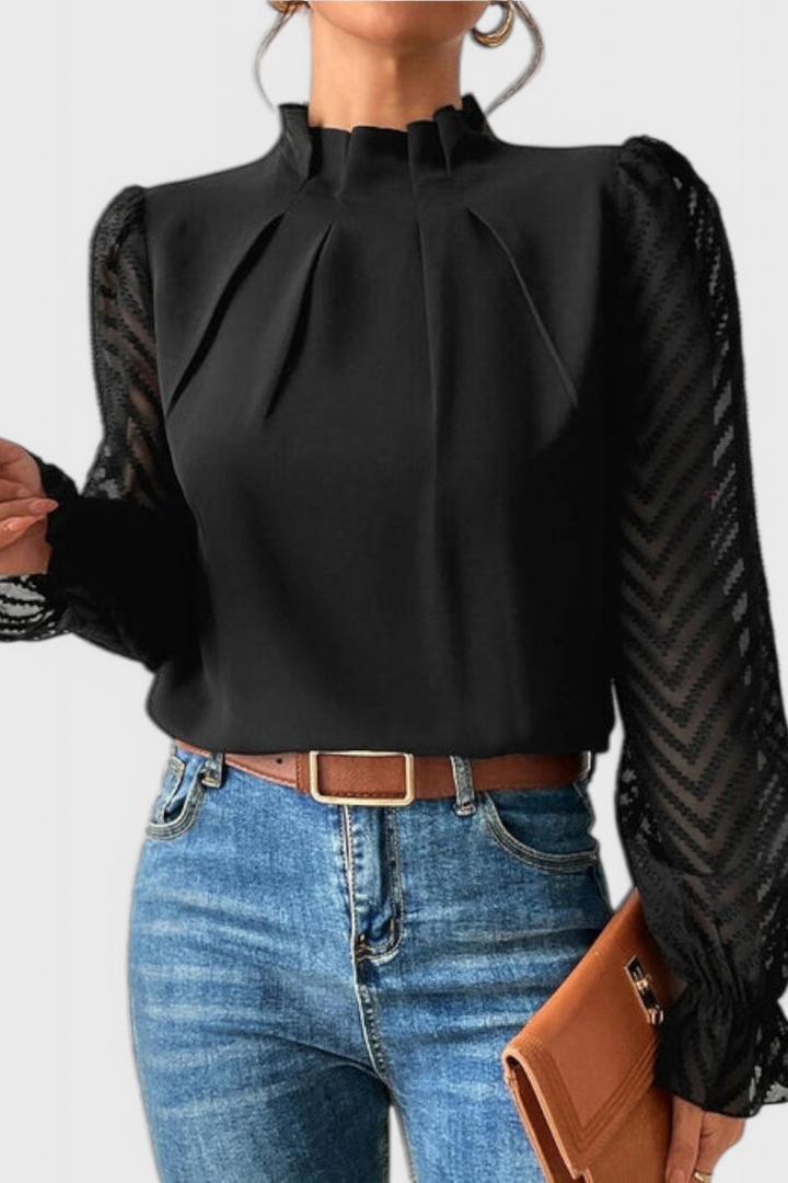 Narella Blusa de Estilo Marítimo