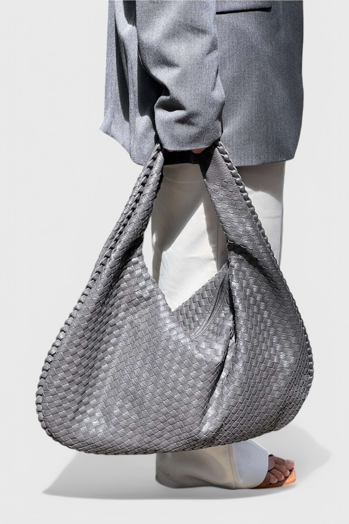 Bolso Nara de Hombro en Tejido Natural