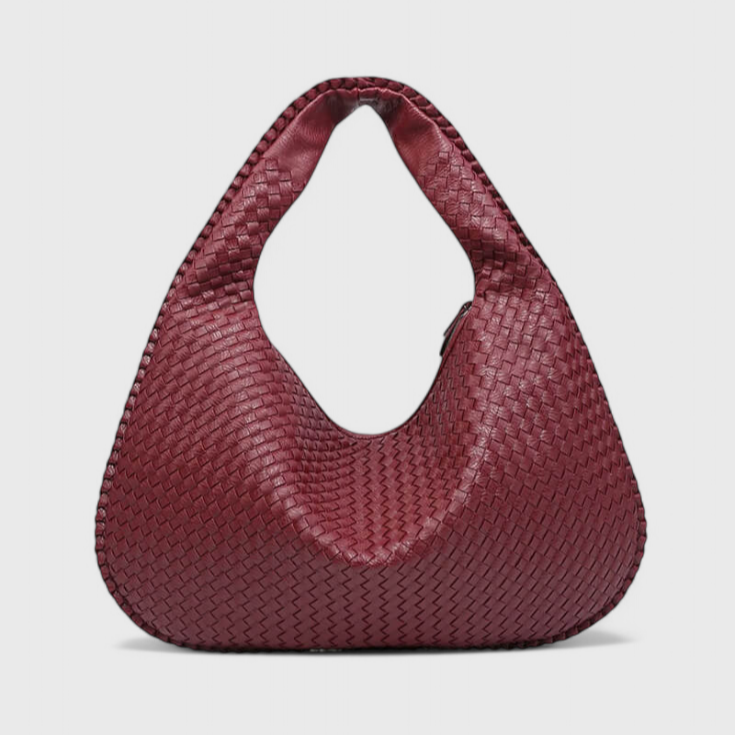 Bolso Nara de Hombro en Tejido Natural