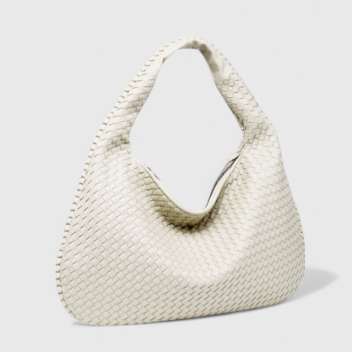 Bolso Nara de Hombro en Tejido Natural
