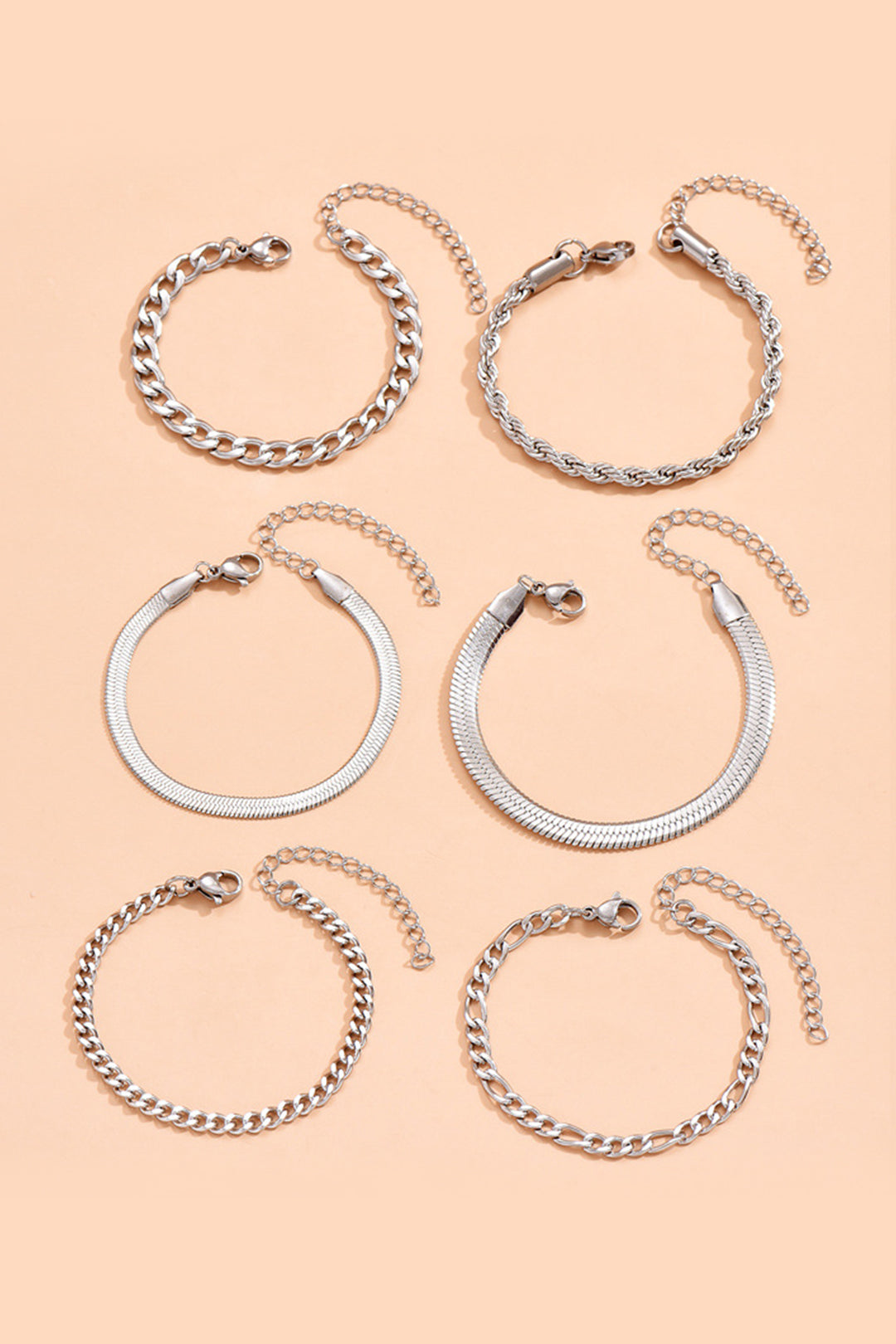 Conjunto Aura Pulseras de Cadena