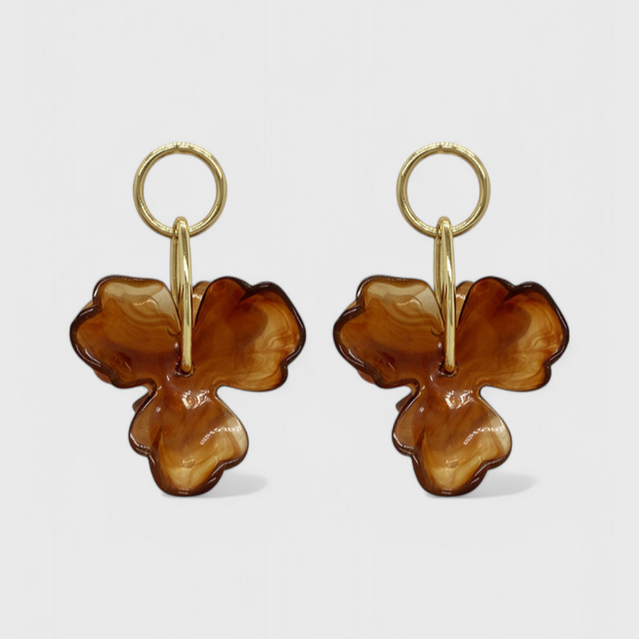Pendientes Aura Flor Colgante