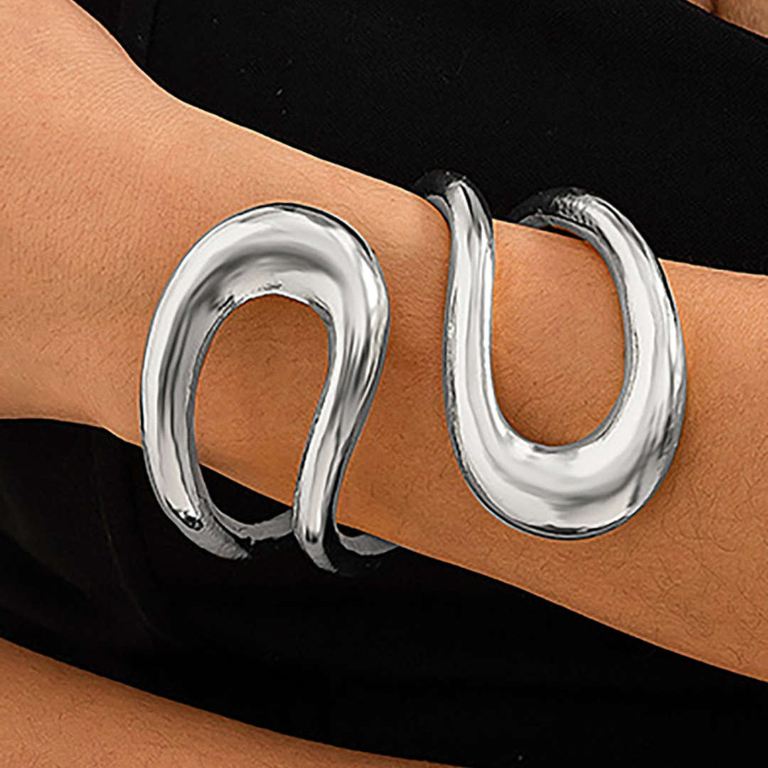 Pulsera Elina Asimétrica Dorada