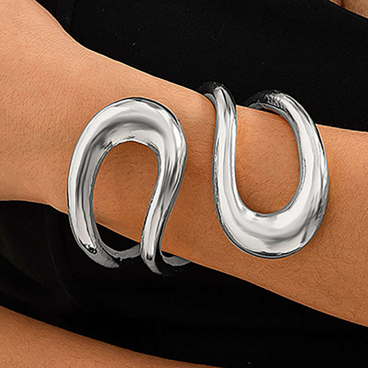 Pulsera Elina Asimétrica Dorada