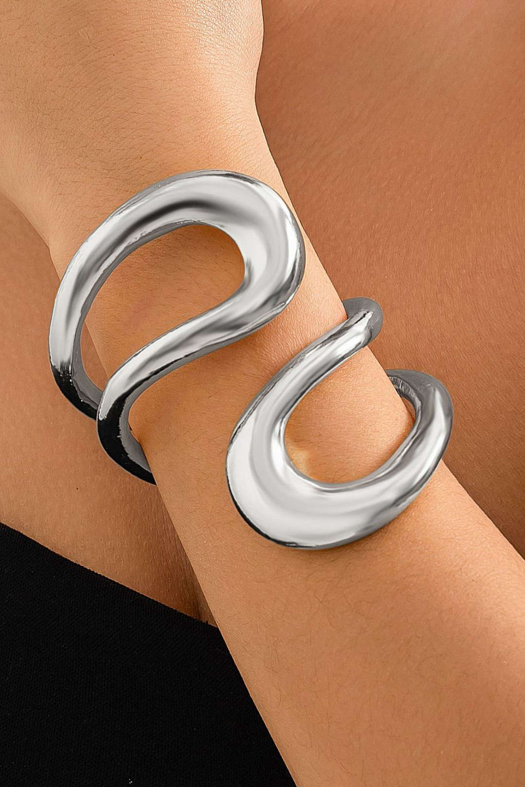 Pulsera Elina Asimétrica Dorada