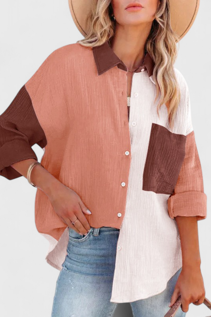 Liora Blusa con Juego de Color