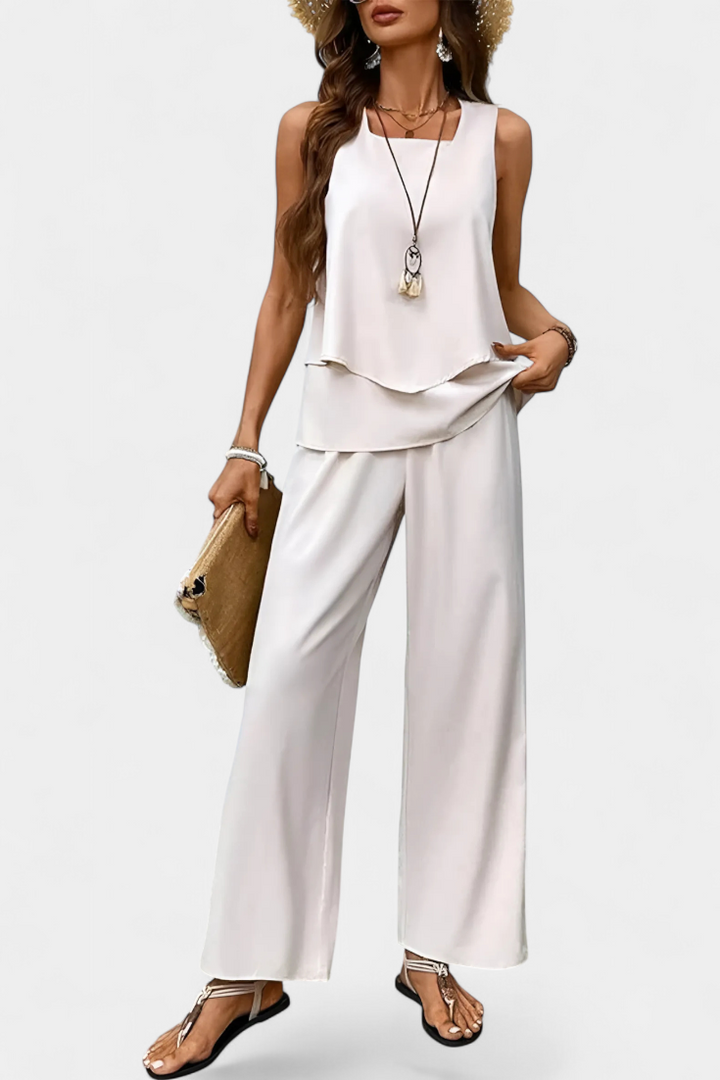 Conjunto Nira Sin Mangas